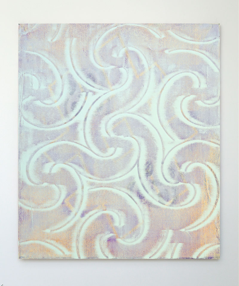 Jonathan Kelly - Spin Out Faded - Acrylic on Canvas - 82x70cm
